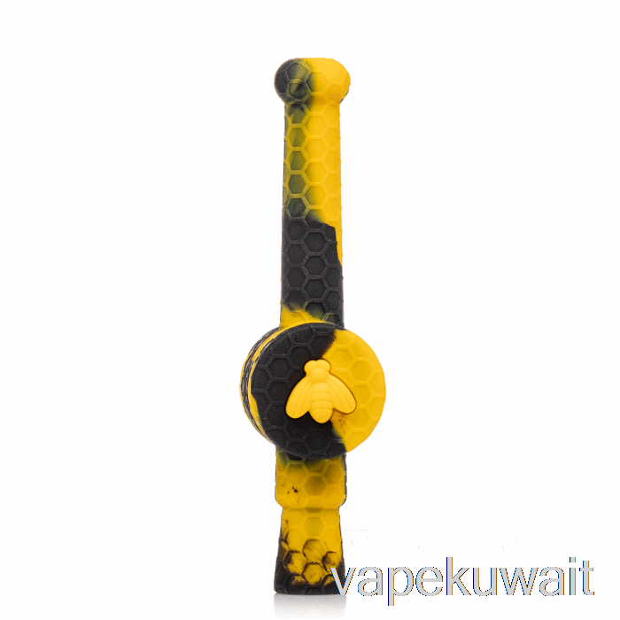 ستراتوس ريكليمر غمس العسل سيليكون داب سترو سول (أسود / أصفر) مجموعات جراب Vape